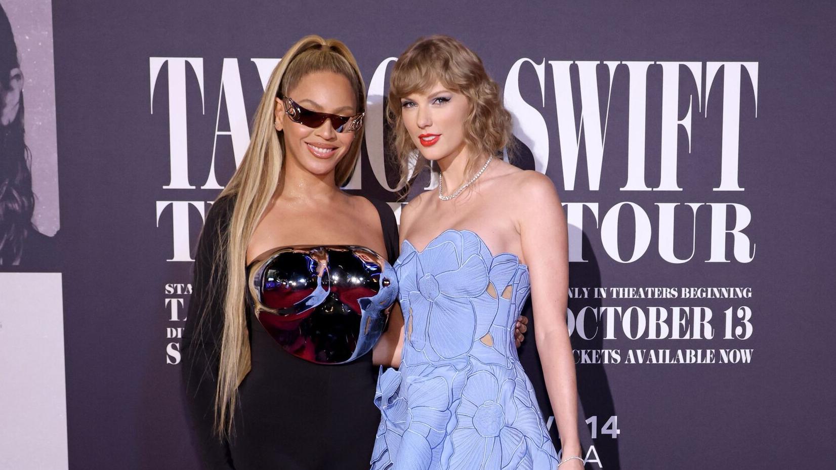 Beyoncé showing up for Taylor Swift’s movie premiere was a ‘fairytale’